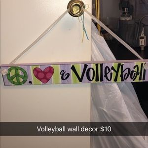 Volleyball Wall Decor
